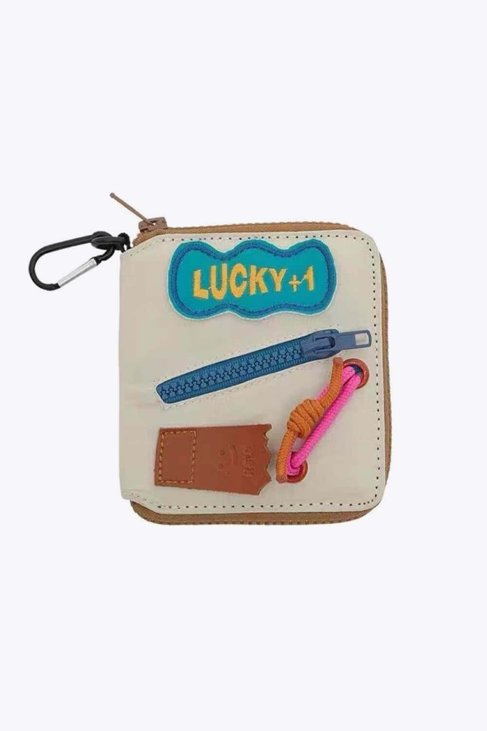 Lucky Fashion PU  Leather Portable Wallet