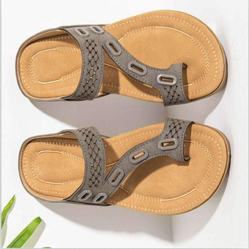PU Leather Open Toe Party Beach Sandals