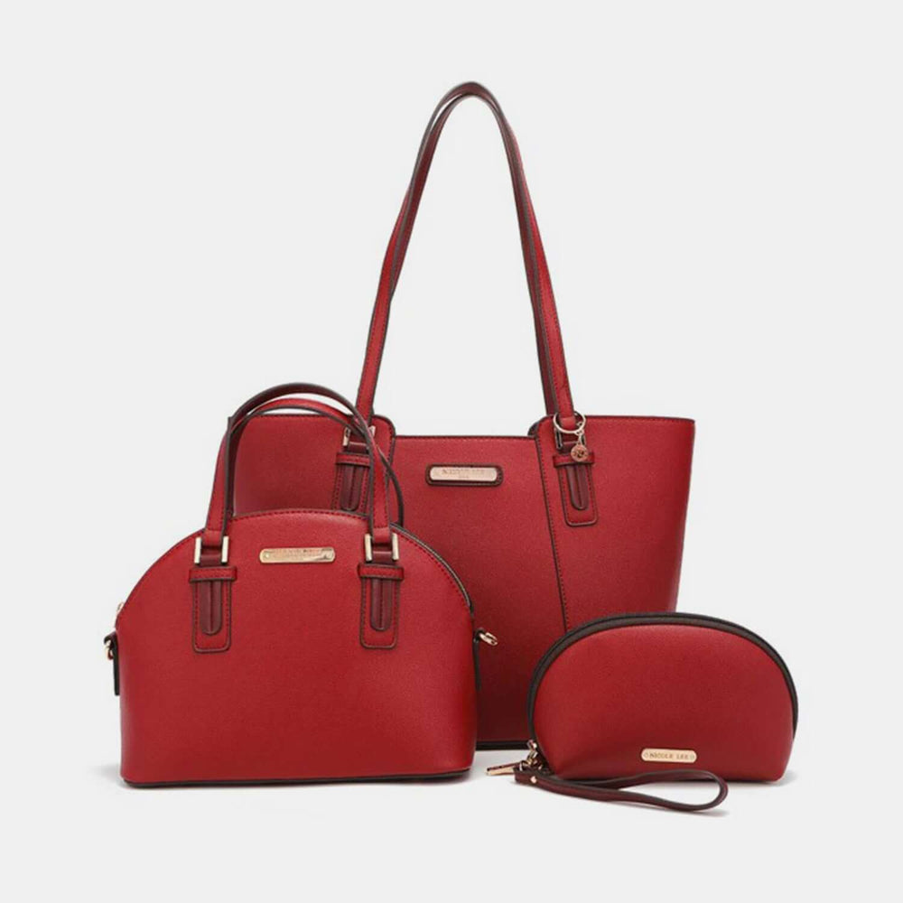 Nicole Lee USA Three-Pieces Handbags Set